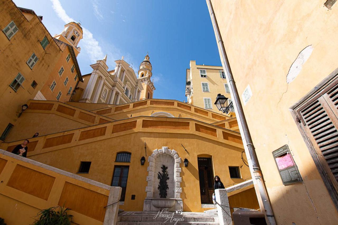 Vista Mare E Comfort In Centro Storico Ментона Экстерьер фото